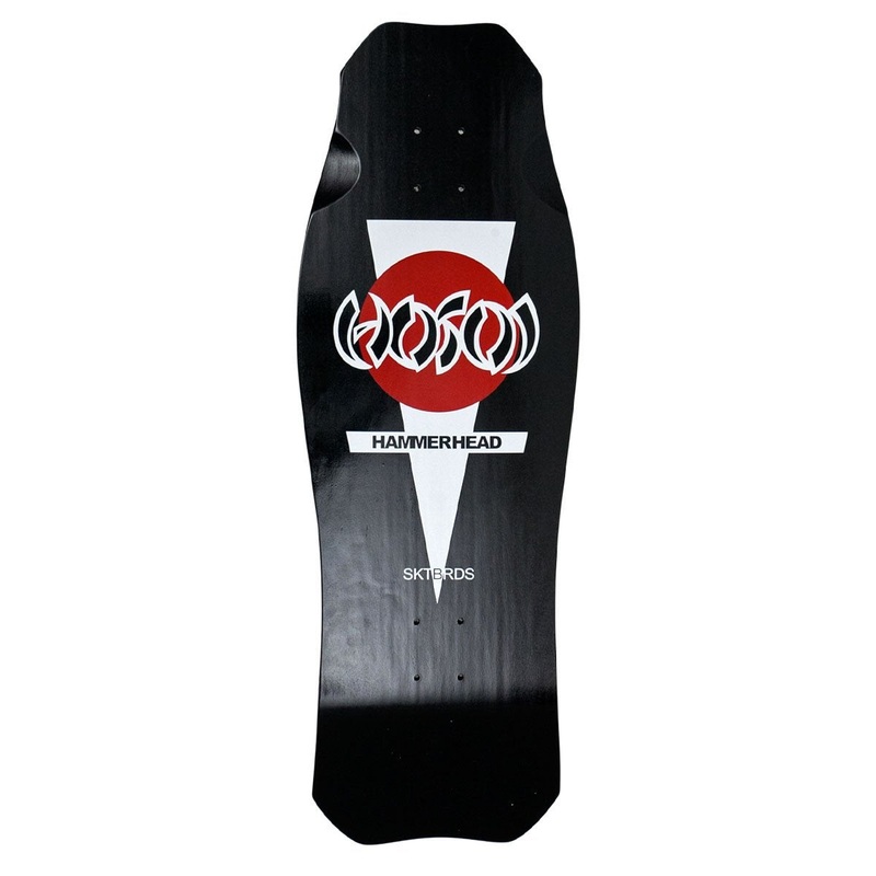 HOSOI DECK – OG HAMMERHEAD BLACK (10.5″) 10.5″