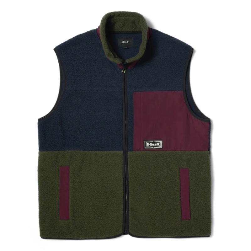 Huf Sonoma High Pile Vest – Multi Small