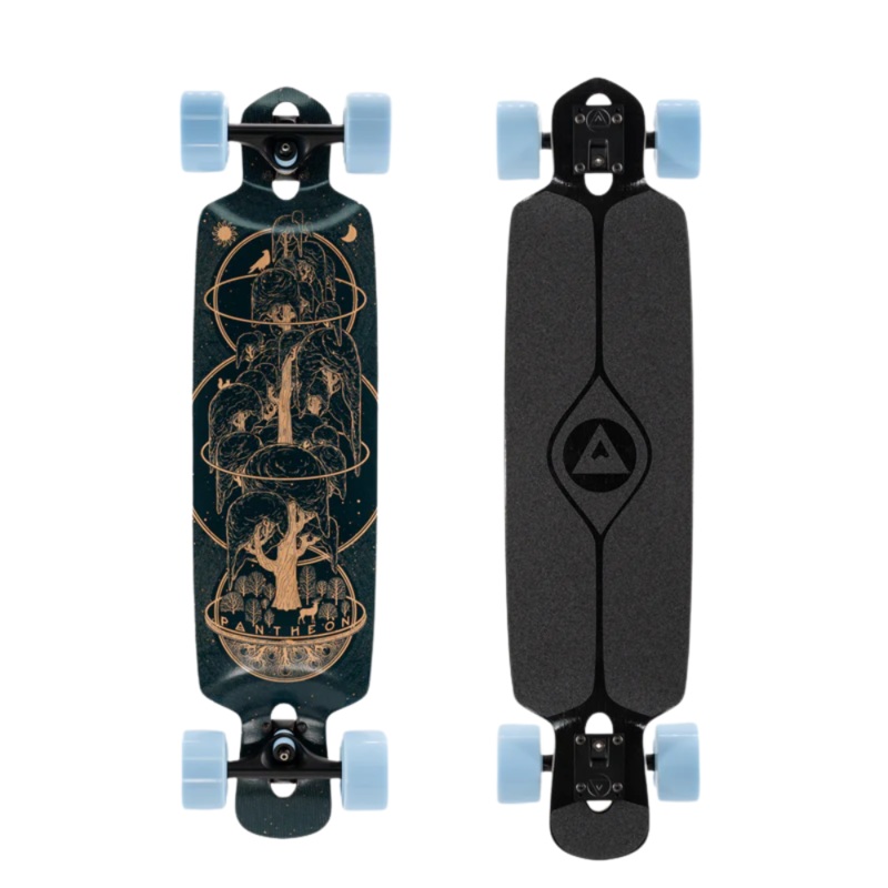 Pantheon Ember Classic Yggdrasil Graphic Longboard Complete – 34.4″