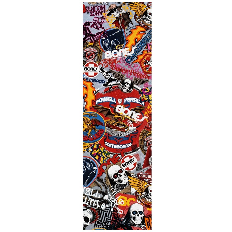 Powell Peralta OG Stickers Griptape 9″x33″ – White