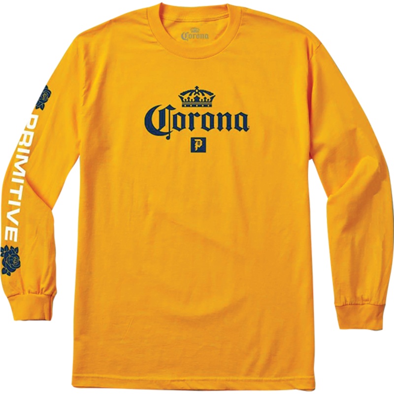 PRIMITIVE CORONA CERVEZA LS GOLD S