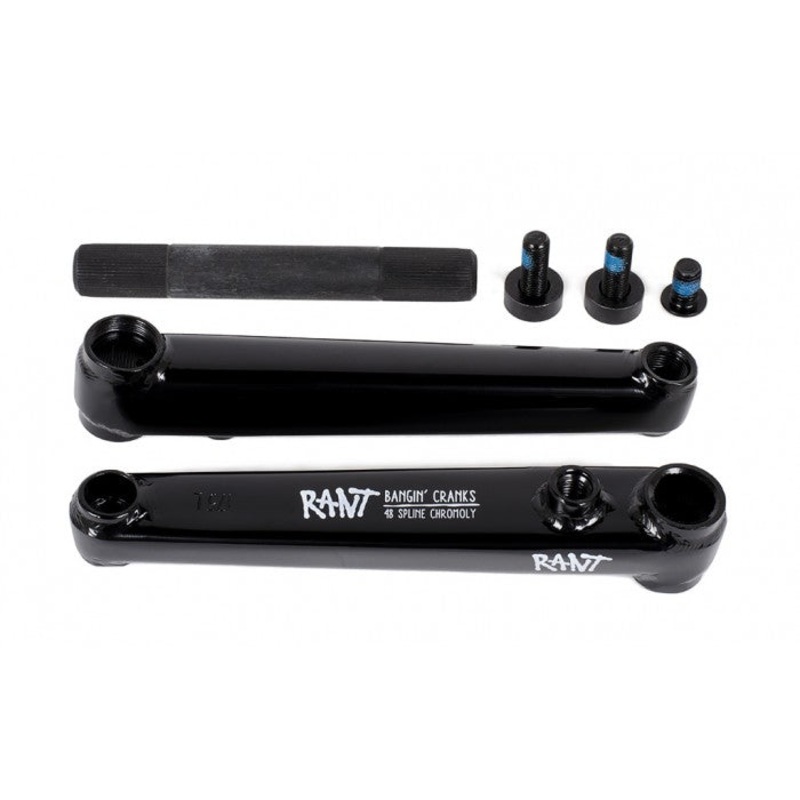 Rant BMX Bangin’ 48 Cranks 170mm – Gloss Black