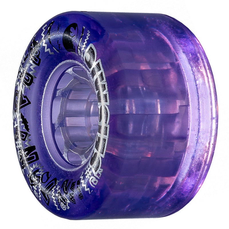 Seismic Tantrum Wheels 72x45mm 80a – Crystal Clear Purple (Set of 4)