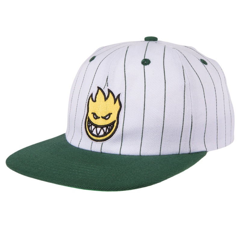 SPITFIRE LIL BIGHEAD FILL STRAPBACK PINSTRIPE DARK GREEN