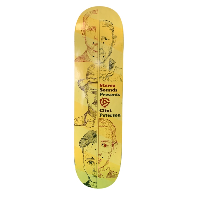 Stereo Clint Peterson Half Sketches 8″ Classic Skateboard Deck