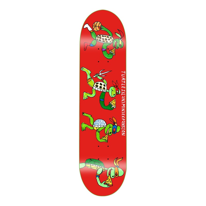 Turtle Island Mind Expansion Slices Ode To Mullets Deck 8.625″