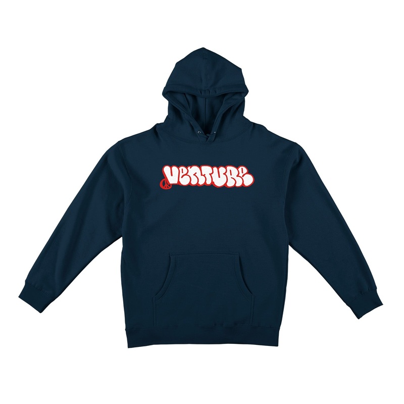Venture Throw Hooded Sweatshirt S Navy/White/Red