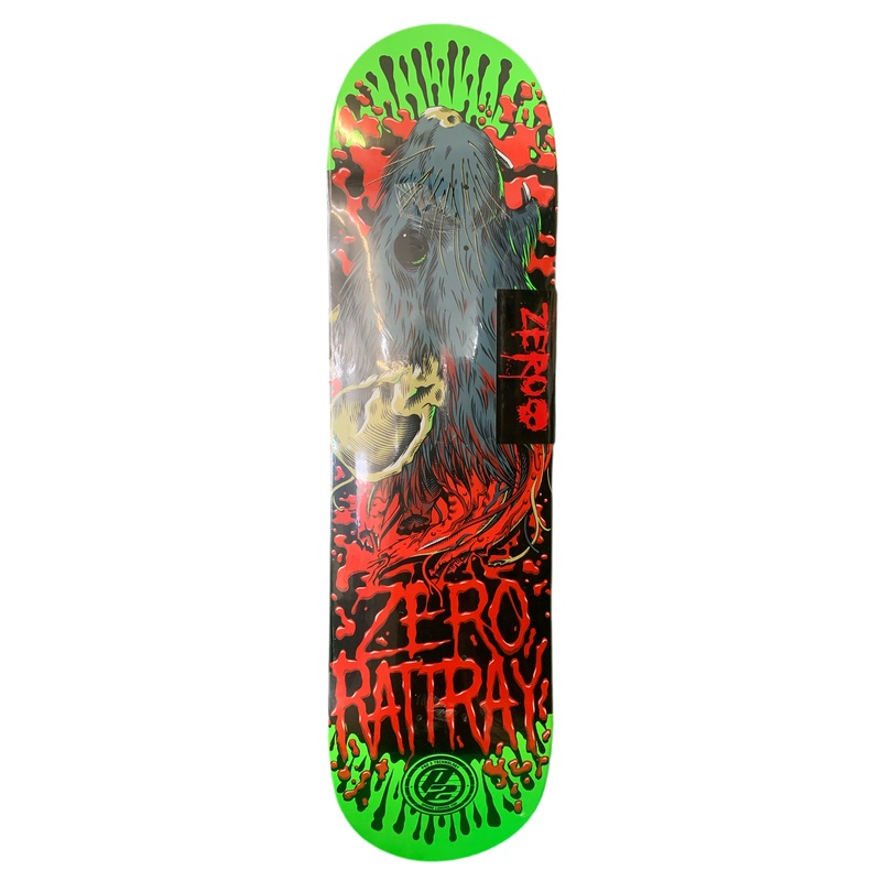 Zero 2011 Rattray Rat Head P2 8.25″ Classic Skateboard Deck