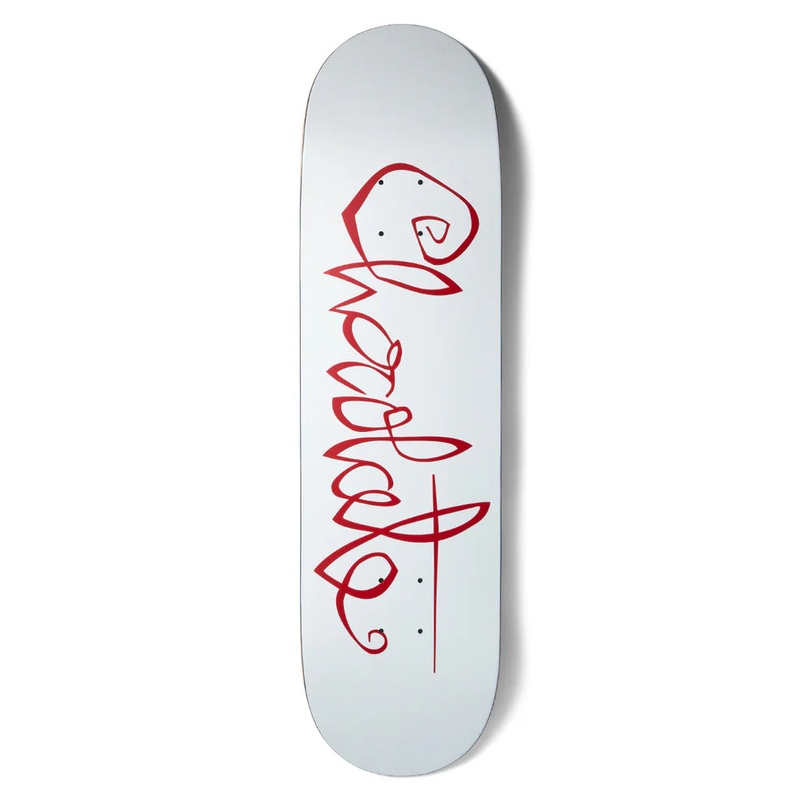 Chocolate Trahan OG Script Skateboard Deck 8.25