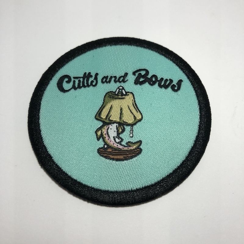 CUTTS AND BOWS HASLAM TROUT LAMP PATCH