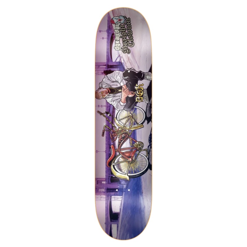 DGK Straight Clownin’ Skateboard Deck – 8.38 Multi