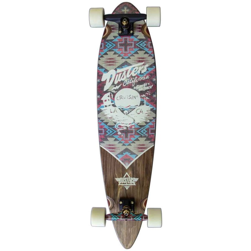 Dusters Crusin Nomad Longboard Complete – 37 Multi