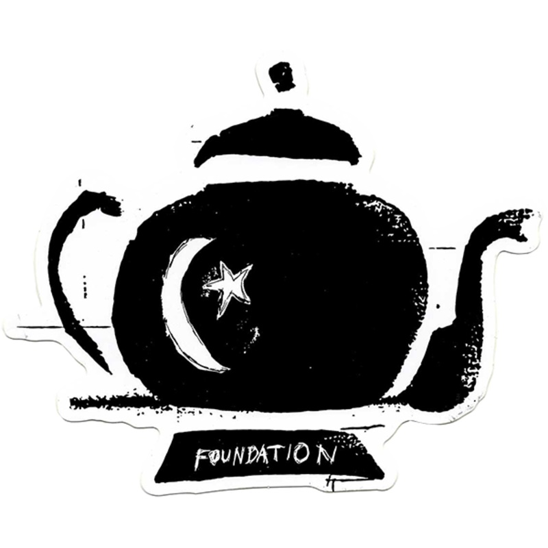 FOUND TEAPOT DECAL single