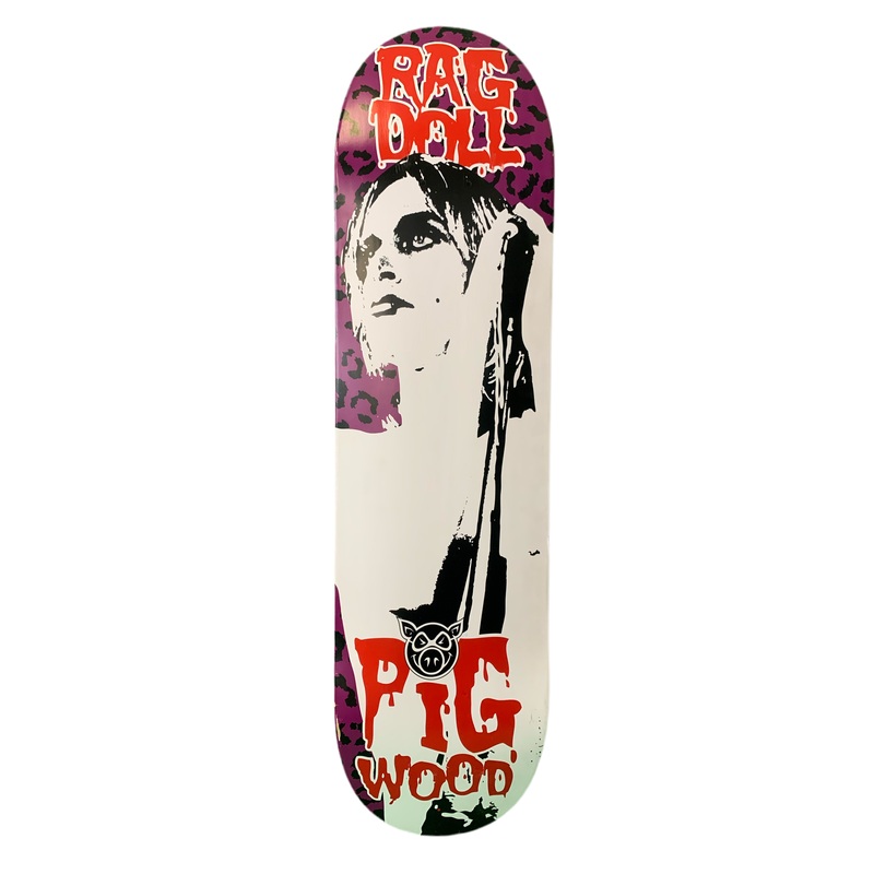Pig Wood Ragdoll Iggy Pop 8.125″ Classic Skateboard Deck
