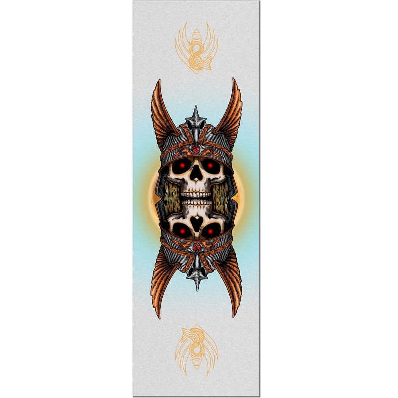 Powell Peralta Andy Anderson Skull Egg Griptape – 10.5×33 Clear