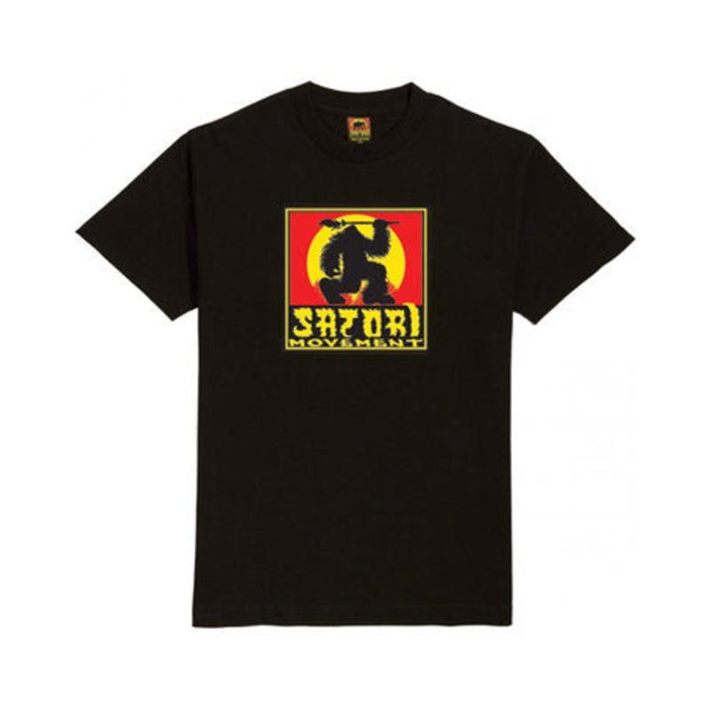 SATORI T-SHIRT BIGFOOT CLASSIC BLACK MED