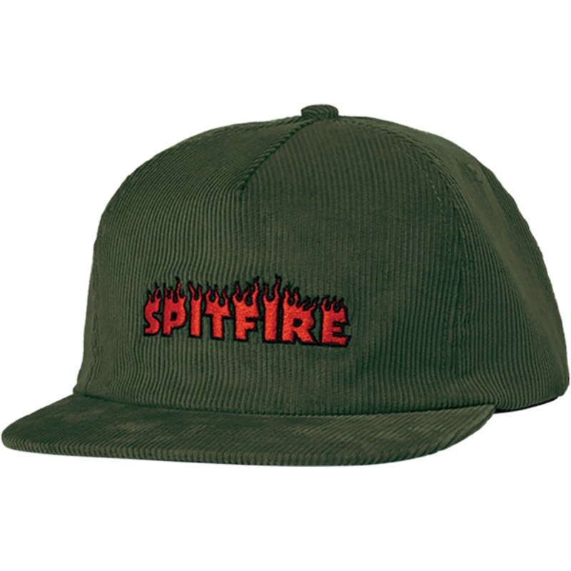SF DEMONSEED SCRIPT HAT ADJ-DK.GRN