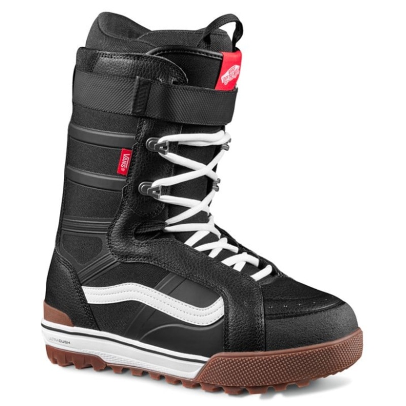 Vans 23/24 Hi-Standard Pro Snowboard Boot – Black/White 7.0 US