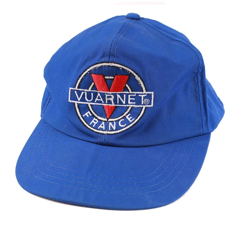 Vintage Vuarnet France Snapback Hat Blue