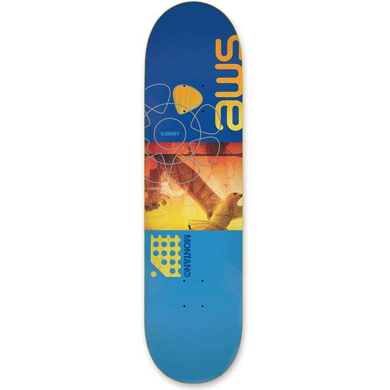 ALIEN WORKSHOP SAMMY MONTANO ROLLING SHUTTER DECK (8.5″) 8.5″