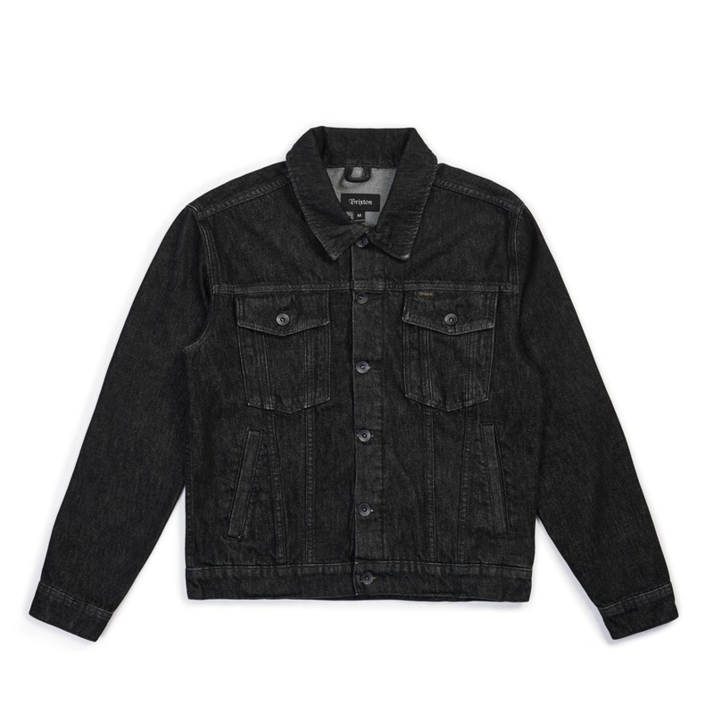 CABLE DENIM JKT – BLACK MED