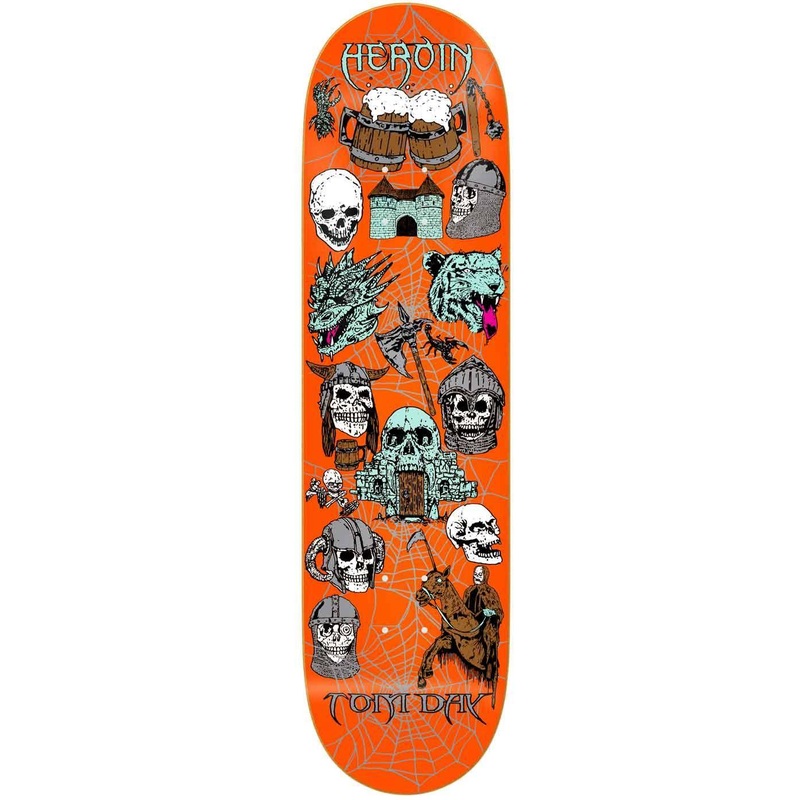 HEROIN DECK – TOM DAY VIDEO CITY (8.5″) 8.5″