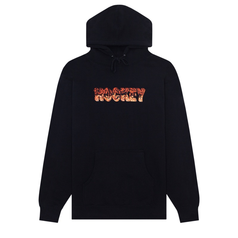 HOCKEY IN DREAMS HOOD BLACK MEDIUM