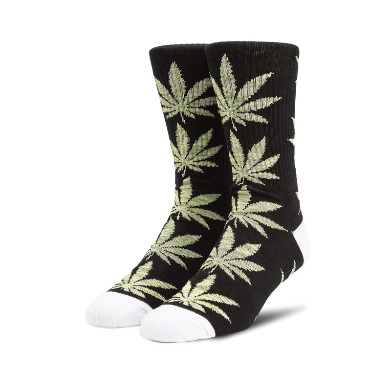 HUF PLANTLIFE MELANGE LEAVES BLACK