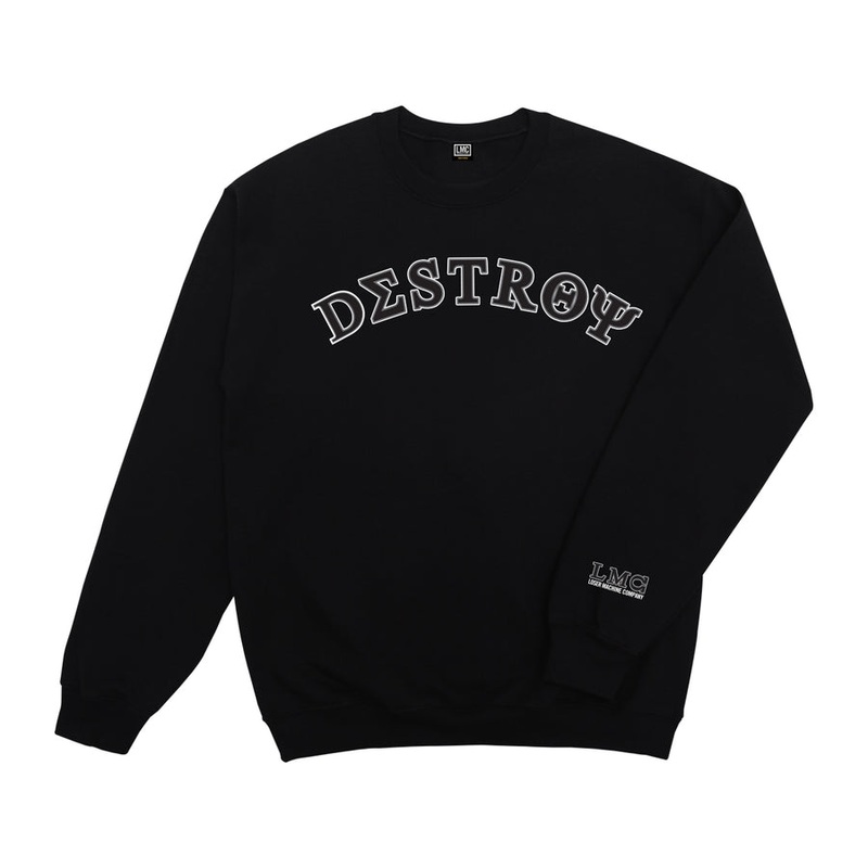 LOSER MACHINE DELTA CHAPTER CREW BLACK MEDIUM