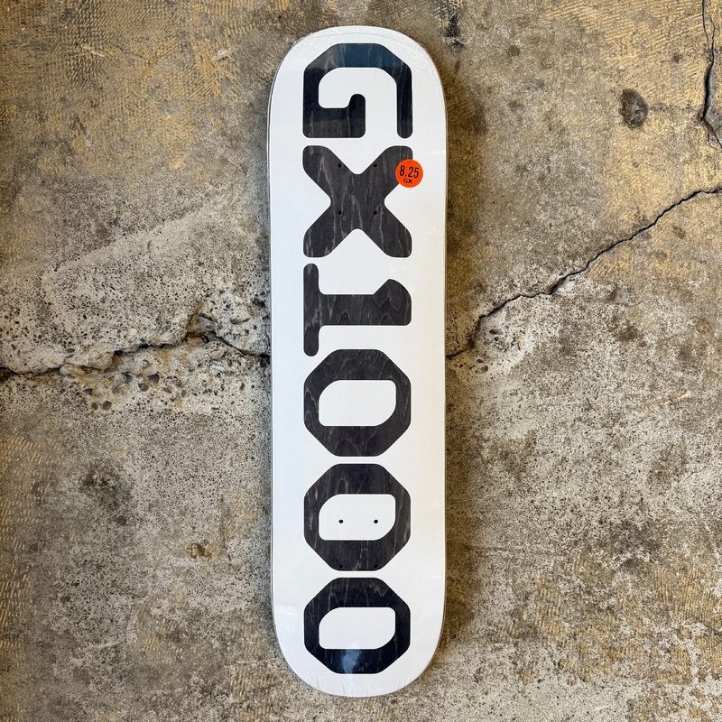 OG Logo Deck White 8.25
