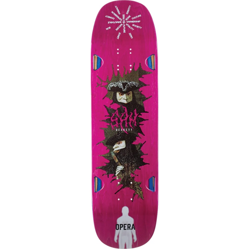 OPERA BECKETT WATCHING DECK WHEEL WELLS 8.75″x32.5″