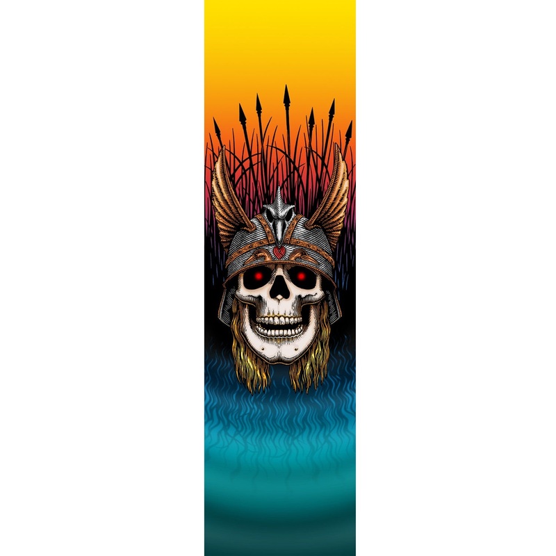 Powell Peralta Anderson Skull Griptape – 10.5″x33″ Black