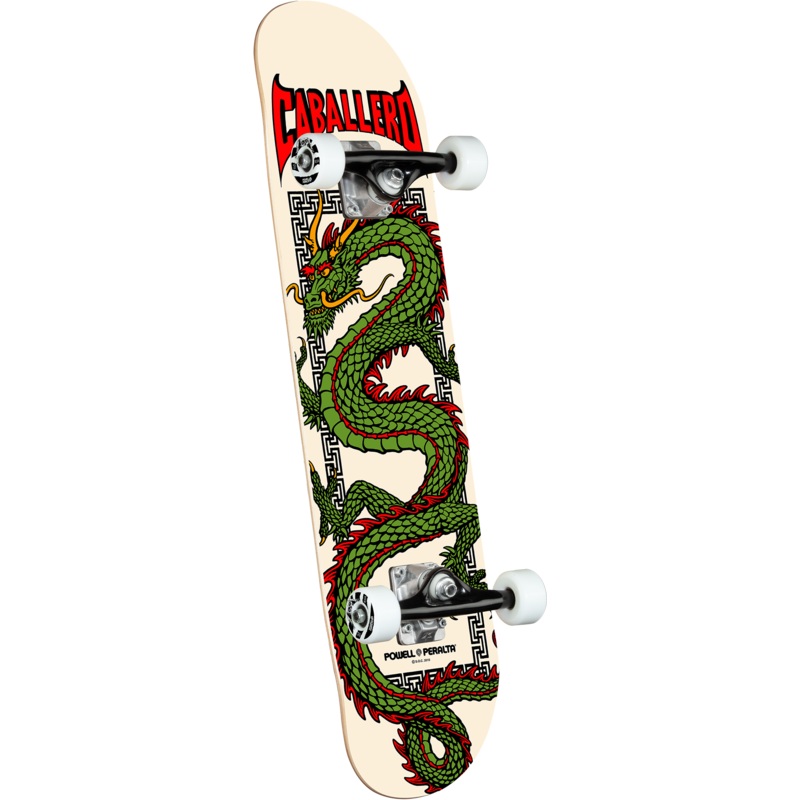 POWELL PERALTA CAB CHINESE DRAGON COMPLETE IVORY (7.5″)
