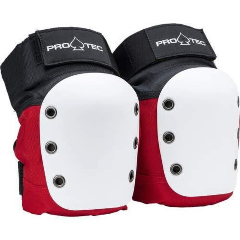 Pro-Tec Street Knee Pads – Red/White/Black Youth