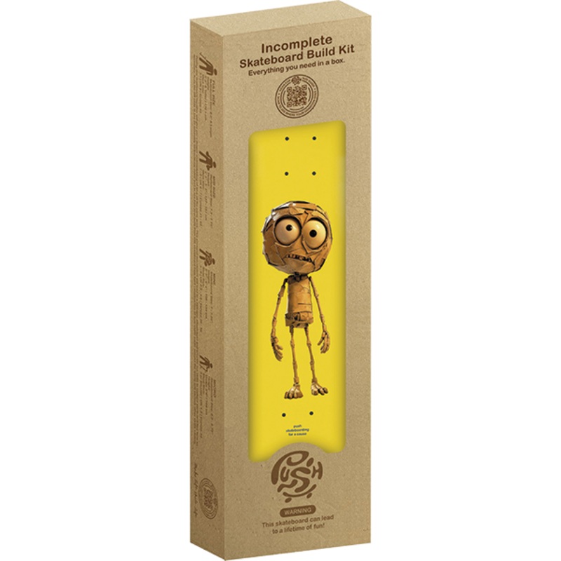 PUSH PLYWOOD GUY FP (IN-COMPLETE) /GRN 7.25″ YEL