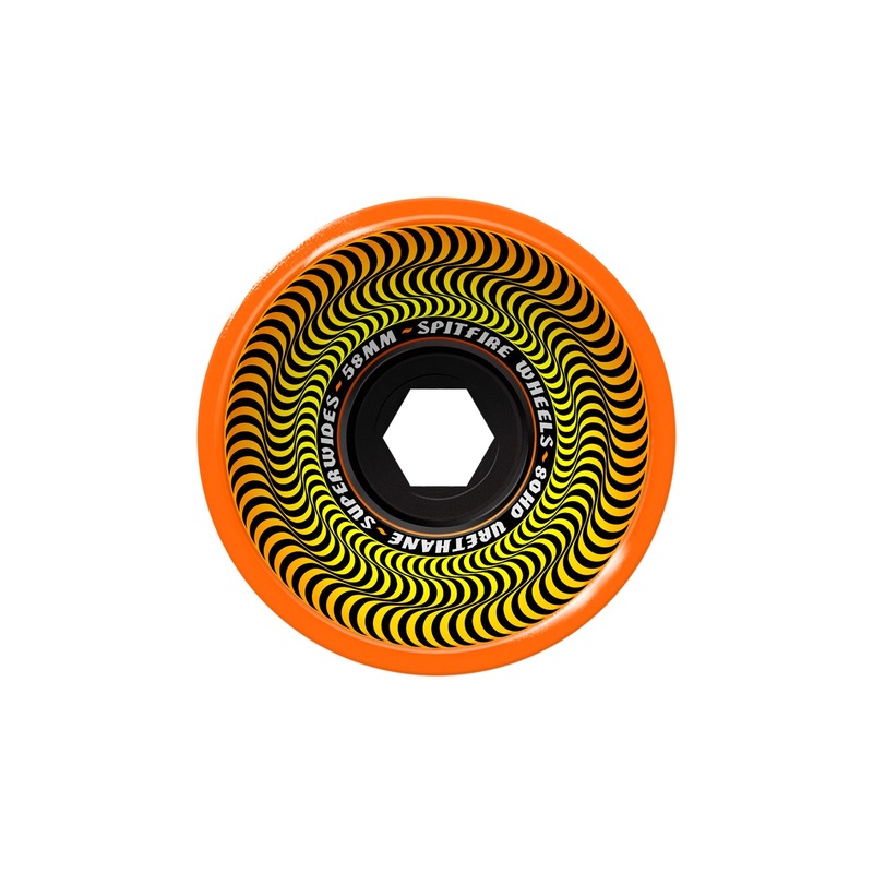 Spitfire 80HD Superwides Wheel 58mm Orange