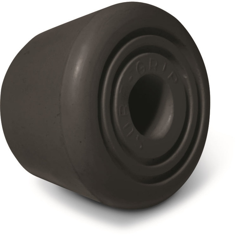 Sure-Grip Bullseye Black Fixed (Set Of 2) Toe Stops