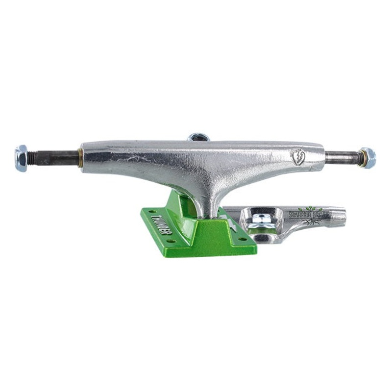 Thunder Trucks Samarria Brevard Stamped 147mm – Polished/Green (Pair)