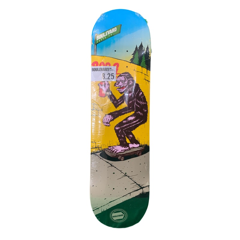 Boulevard Bigfoot Graffiti 8.25″ Classic Skateboard Deck