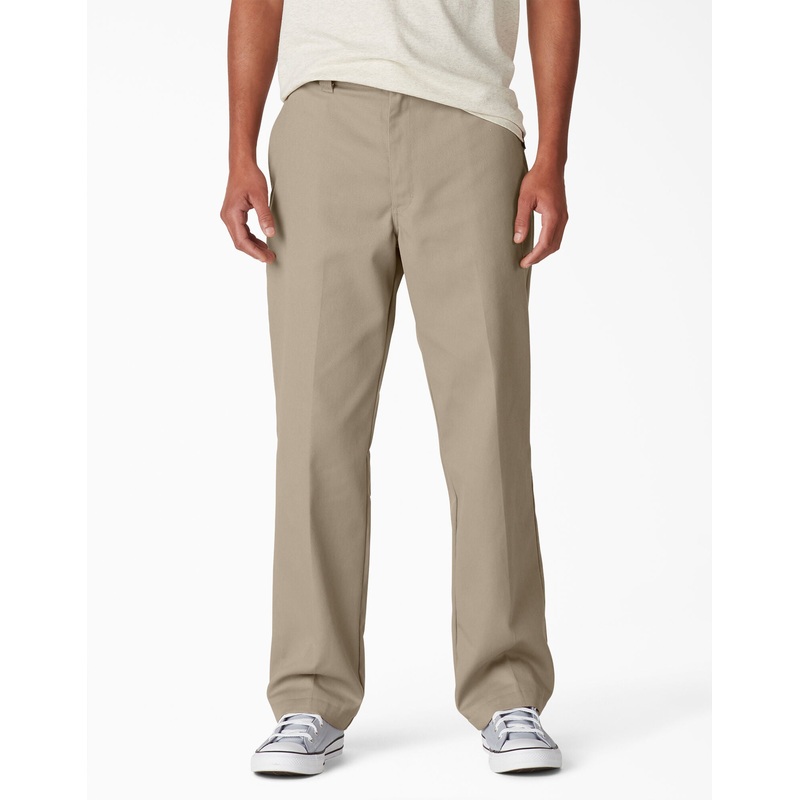 Dickies Skateboarding Regular Fit Twill Pants – Desert Khaki (DS) 28 30