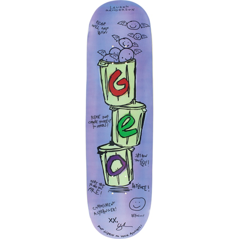 GEO BAT SMILEY DECK 8.5″