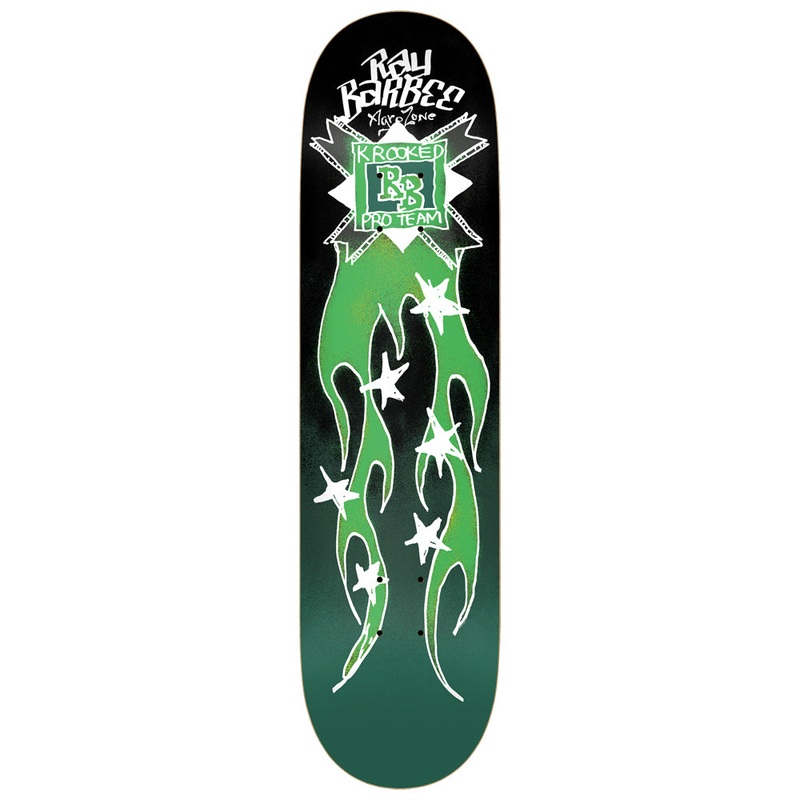 KROOKED DECK – BARBEE FLAMES (8.38″) 8.38″