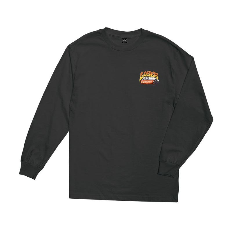 LOSER MACHINE VENOM STOCK LONGSLEEVE TEE BLACK MEDIUM