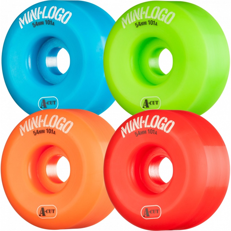 Mini Logo Wheels A-Cut 54mm 101a – Multi (Set of 4)
