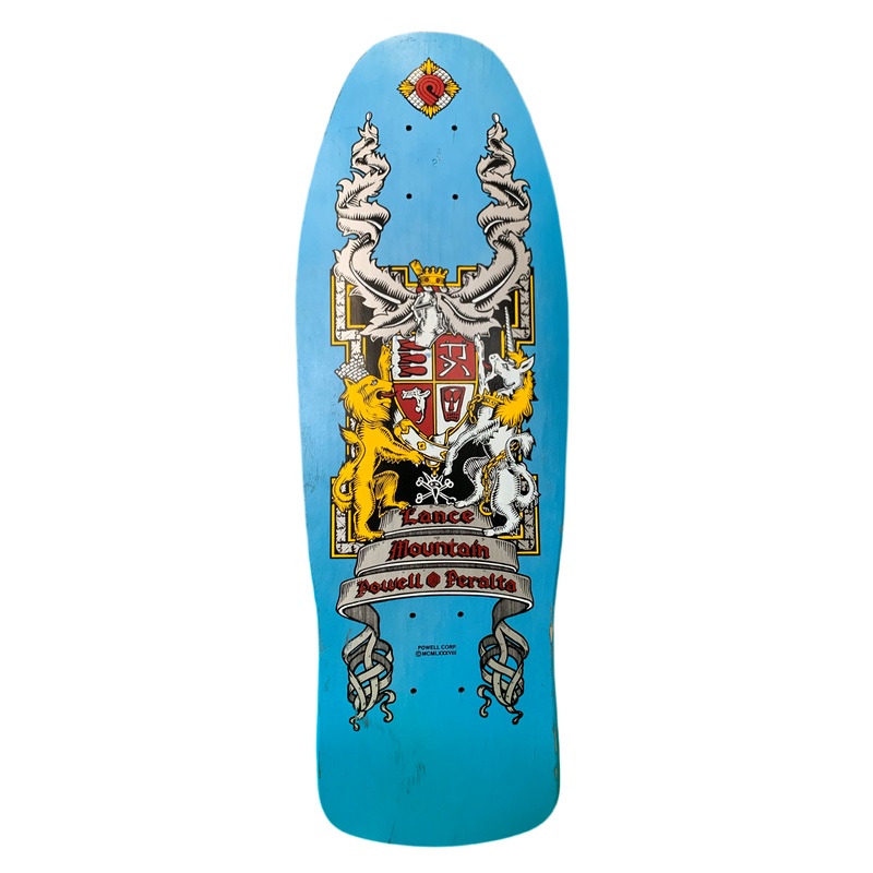 Powell Peralta Lance Mountain OG 1986 Crest Classic Skateboard Deck