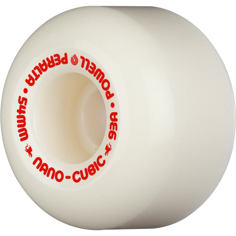 Powell Peralta Nano Cubic Dragon Formula Wheels 54x36mm 93A – Off White (Set of 4)