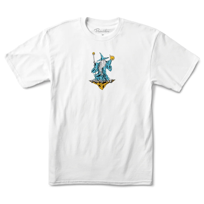 Primitive Wizard White S/s Shirt S