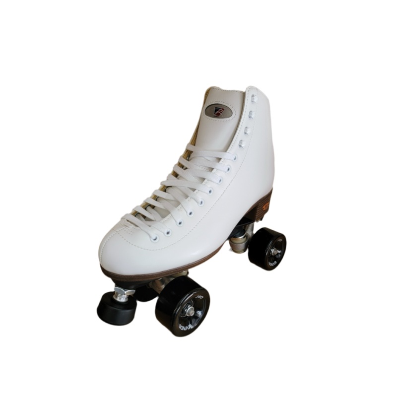 Riedell Angel 111 Med White Roller Skates 4.0