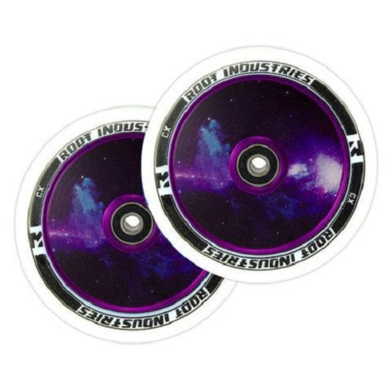Root Industries AIR Wheels 110mm – White/Galaxy (Pair)