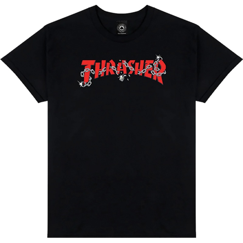 THRASHER DANIEL SHEPARD CHAINS SS BLACK S